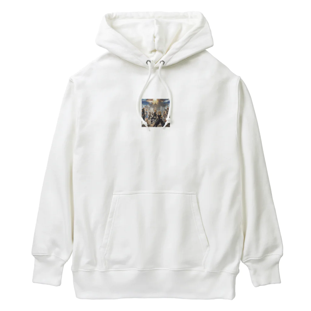 のぶの素晴らしい世界へ Heavyweight Hoodie