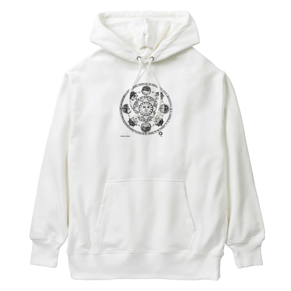 Decor&LuxuryVenusの愛の魔法星座 Heavyweight Hoodie