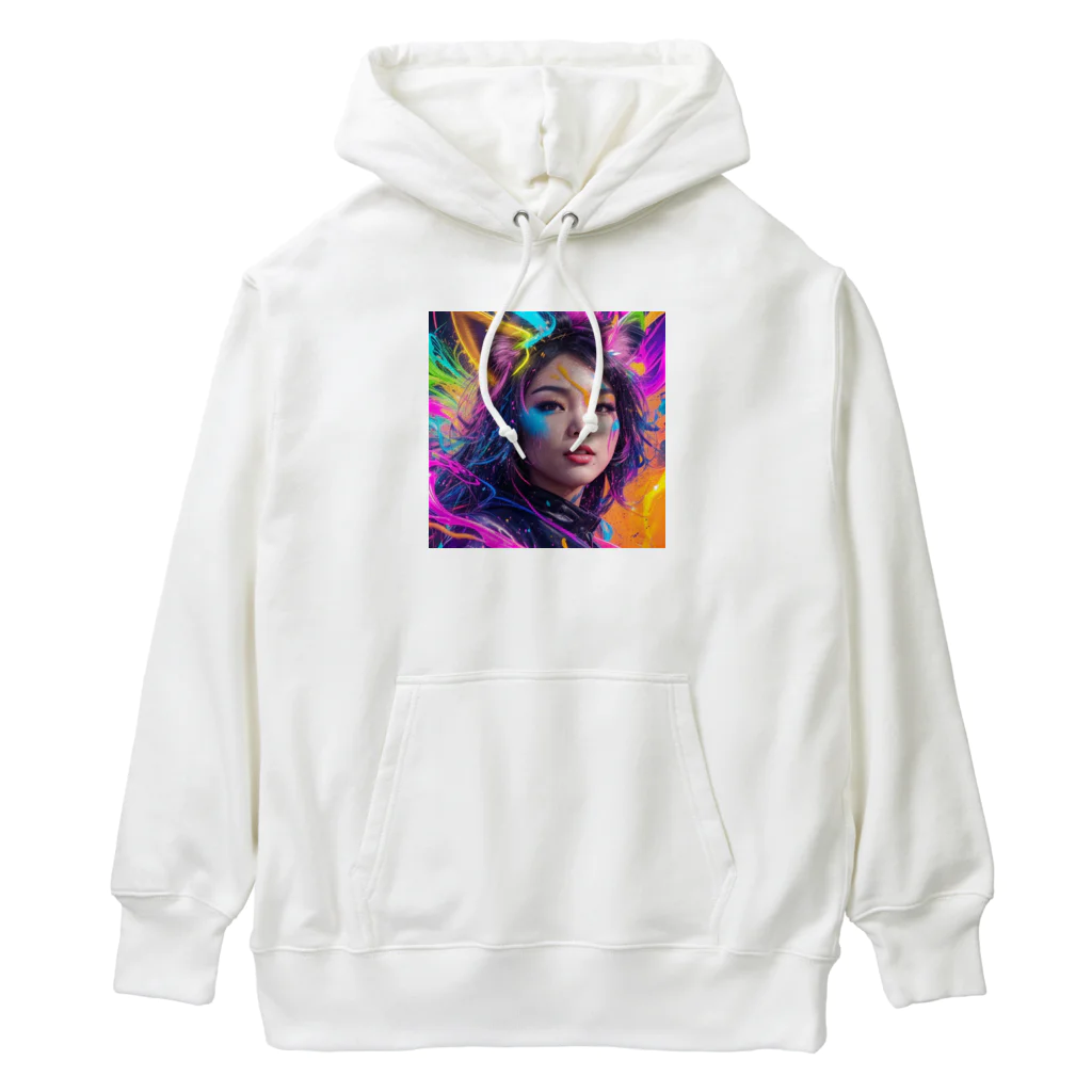 ZZRR12の「色彩の少女の冒険 - Shikisai no Shōjo no Bōken: Adventure of the Girl from the World of Colors」 Heavyweight Hoodie