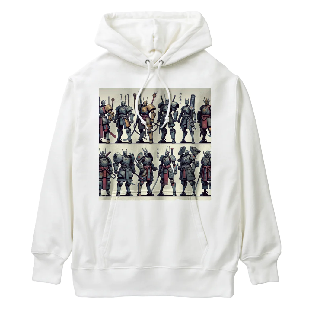 こまイヌ屋たちの十二神将ロボ２ Heavyweight Hoodie