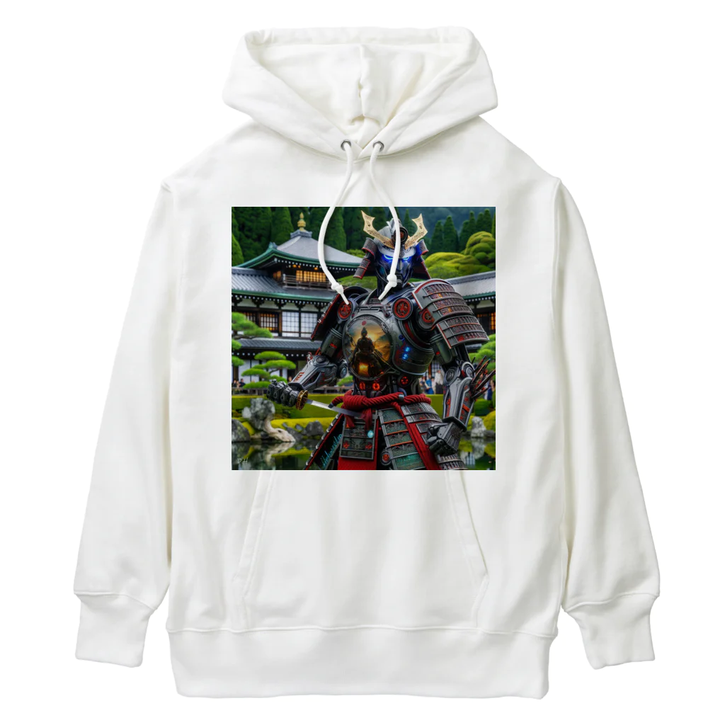 こまイヌ屋たちの十二神将カンテラロボ Heavyweight Hoodie