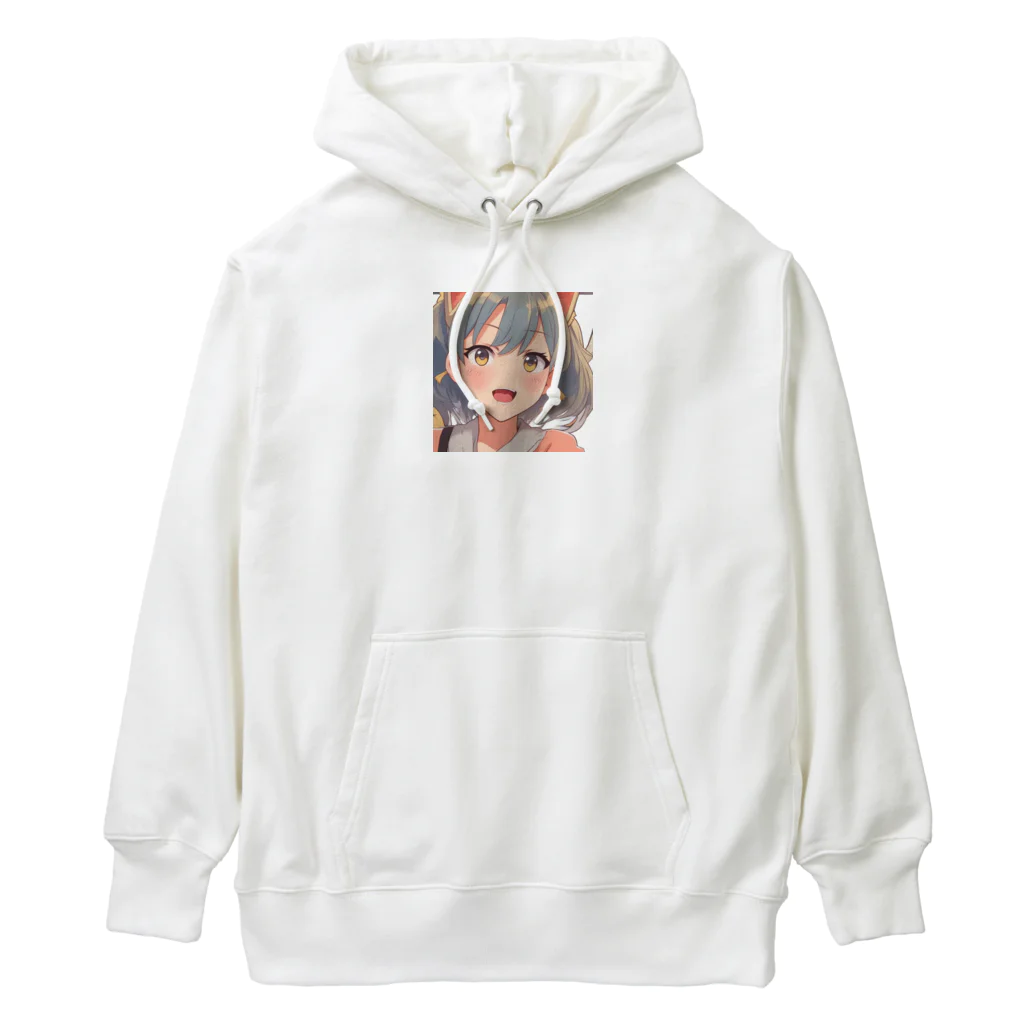 G7のショップの ねこみみの魅力、あなたと共に - ファンタジーグッズ Cat-Eared Beauty: Fantasy Goods to Charm Your Day Heavyweight Hoodie