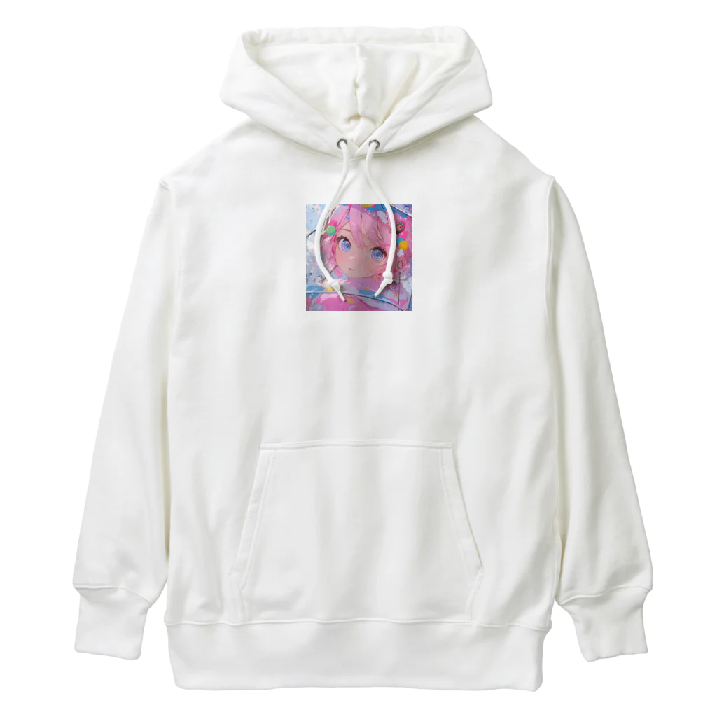 ぶーたんの雨音の中 Heavyweight Hoodie