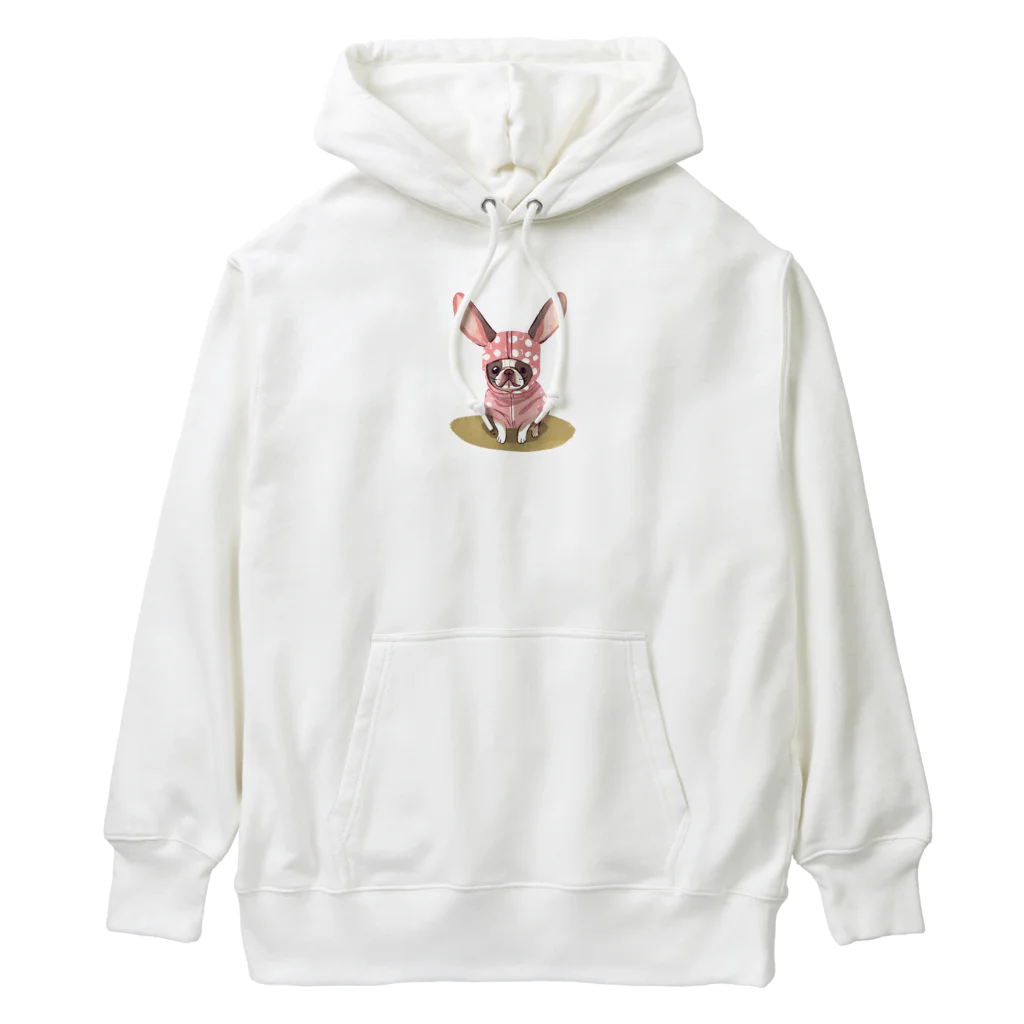 syobeのウサみみフレンチ Heavyweight Hoodie