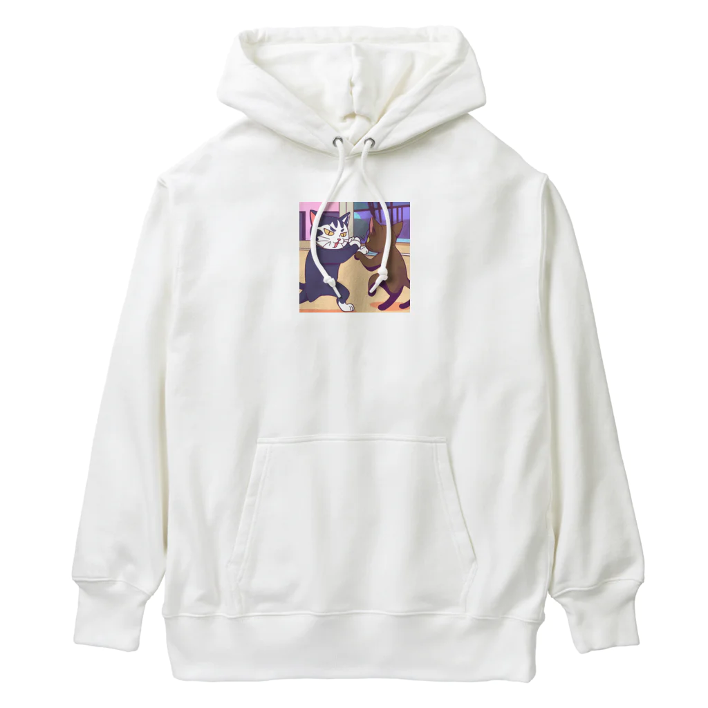 ブギーズのタイマン猫 Heavyweight Hoodie