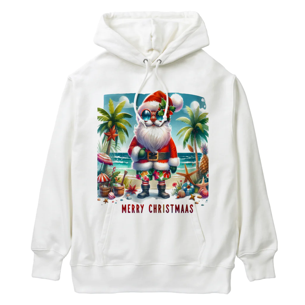 TACHYONJAPANのMerry Christmasシリーズ　サンタのサマークリスマス」 Heavyweight Hoodie