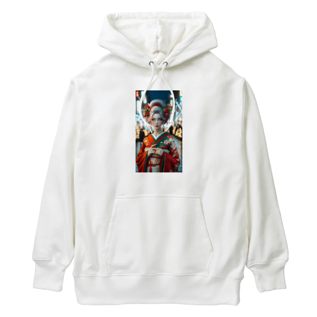 Modern Masteryの和洋折衷クリスマス Heavyweight Hoodie