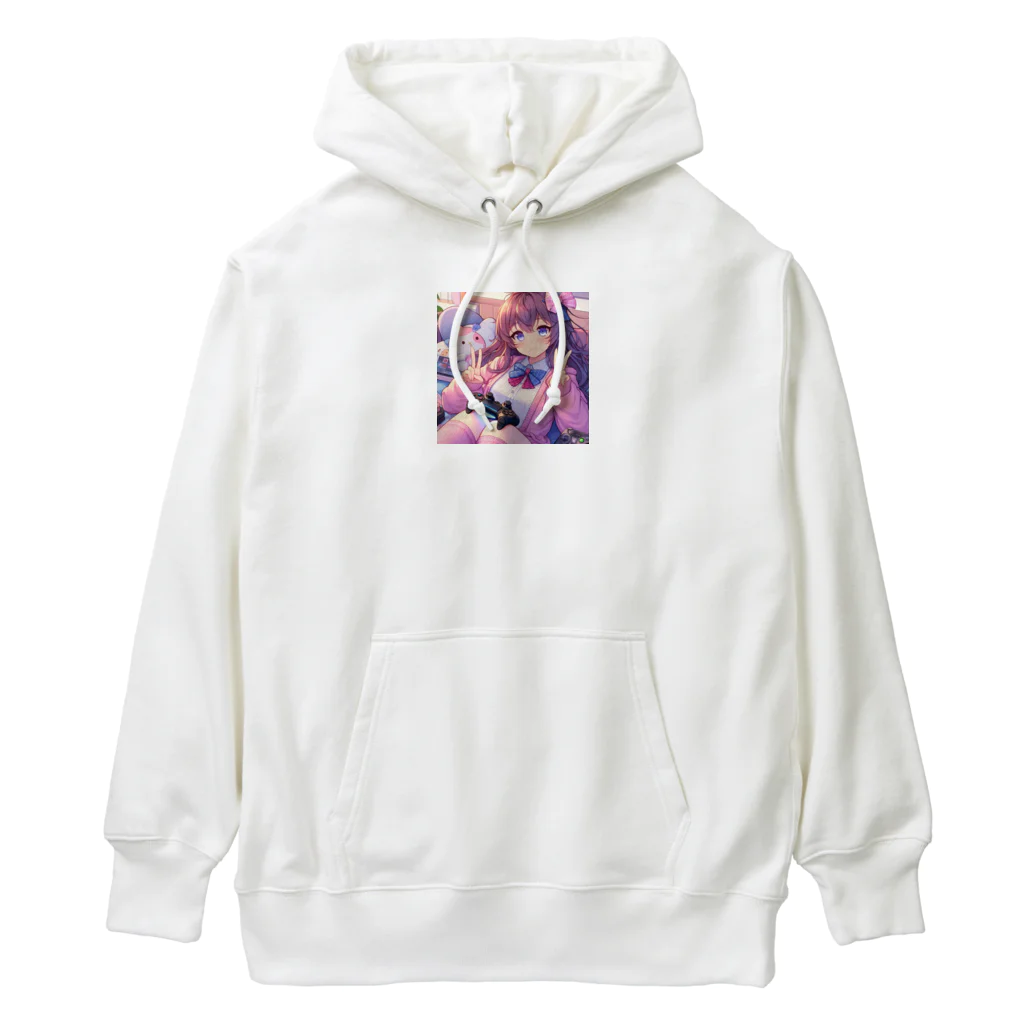 luckyTigerのゲーム女子 Heavyweight Hoodie