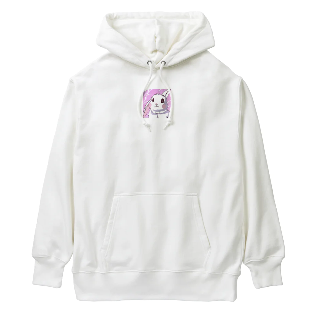 ふわふわうさぎのふわうさちゃん Heavyweight Hoodie