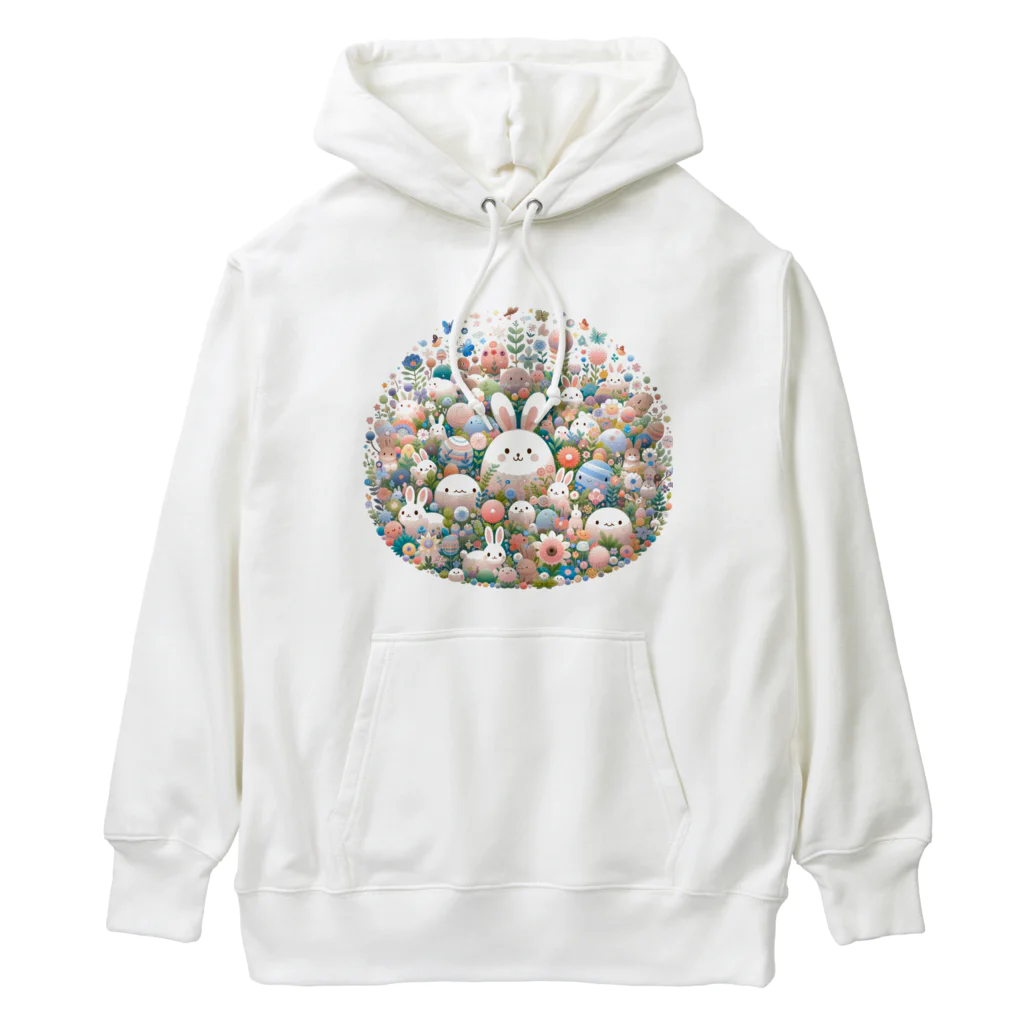 raio-nのハッピーフローラルファンタジー Heavyweight Hoodie