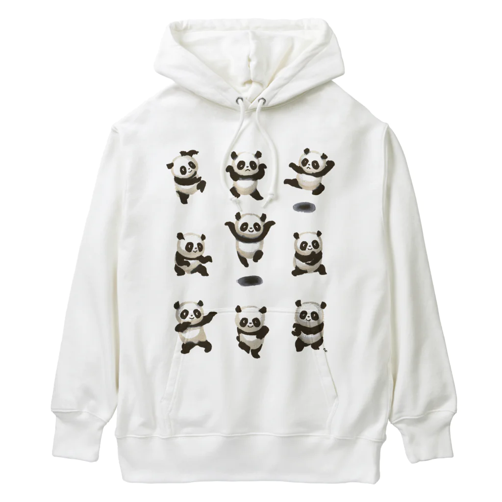 segasworksの功夫のパンダちゃん Heavyweight Hoodie