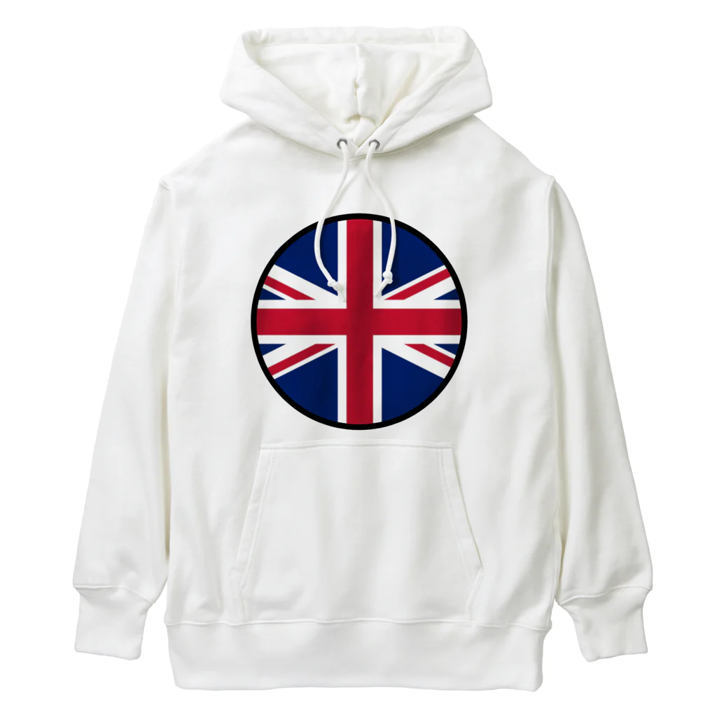 おもしろいTシャツ屋さんのイギリス England United Kingdom Great Britain ヘビーウェイトパーカー