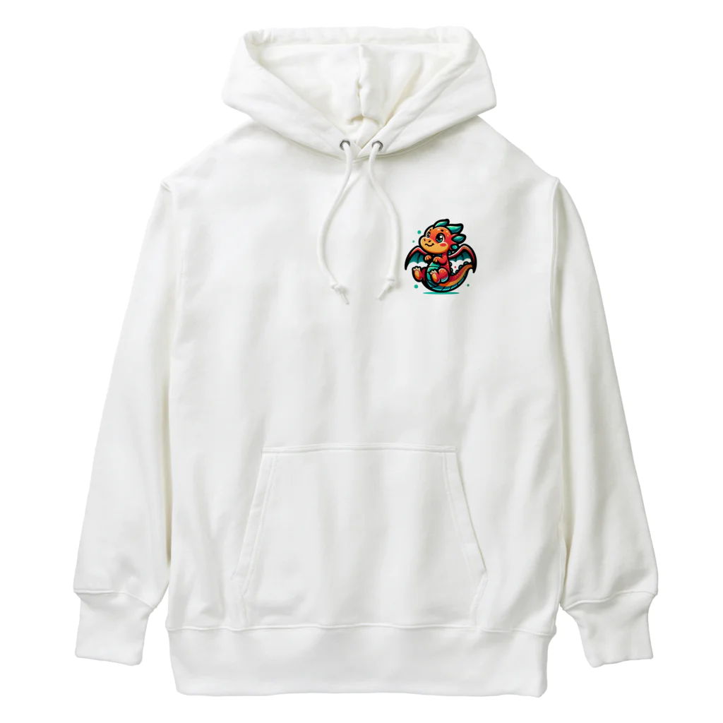 おさんぽドラ子のおさんぽドラゴンのドラ子 Heavyweight Hoodie