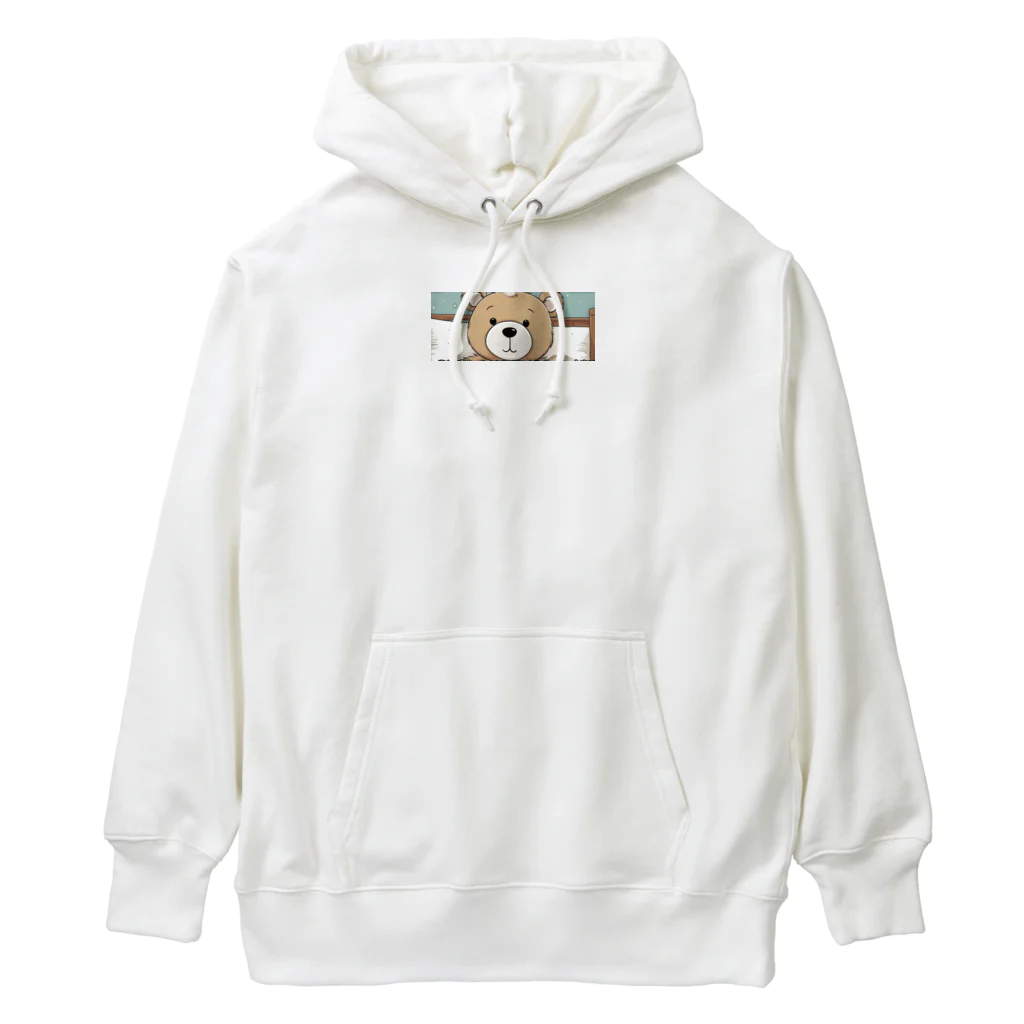 クマのおつまみ777のクマちゃん Heavyweight Hoodie