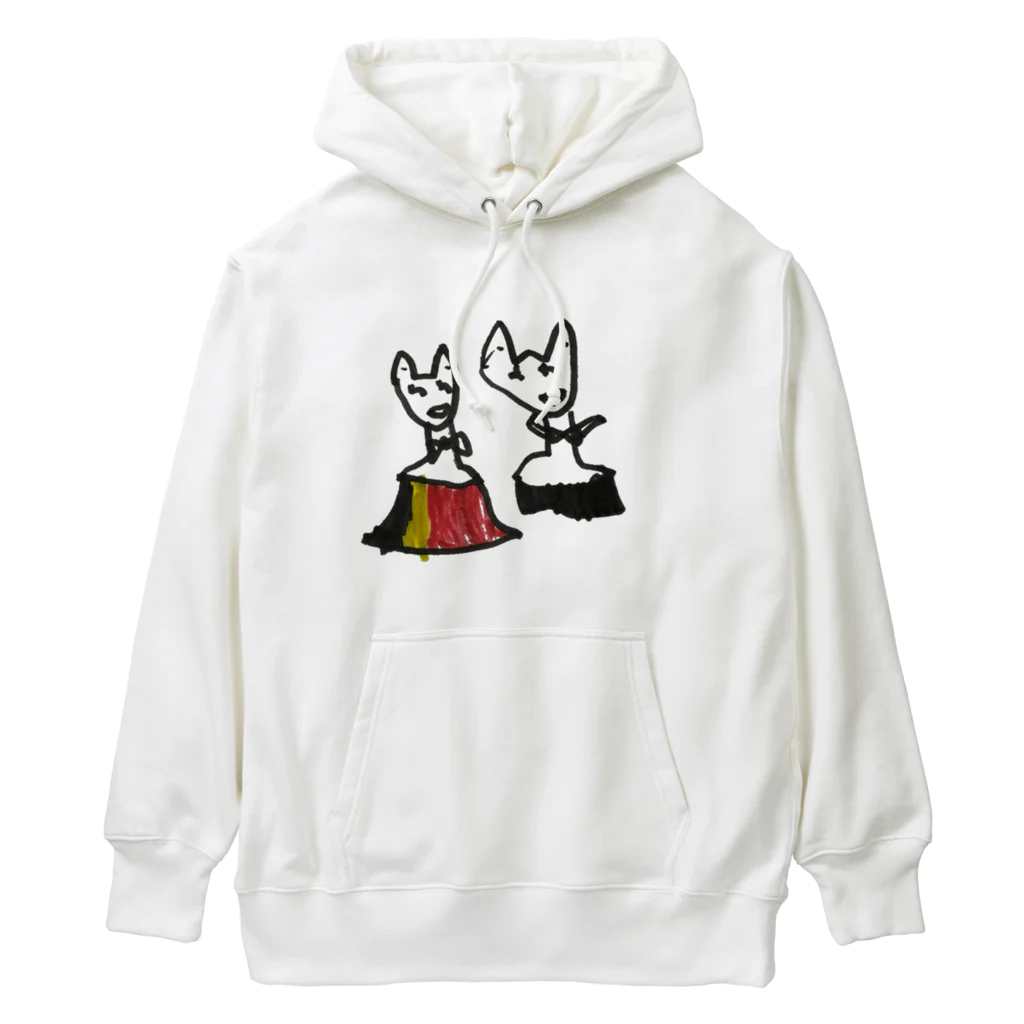 BWfamilyのおやまのきつねのおんなのこ Heavyweight Hoodie