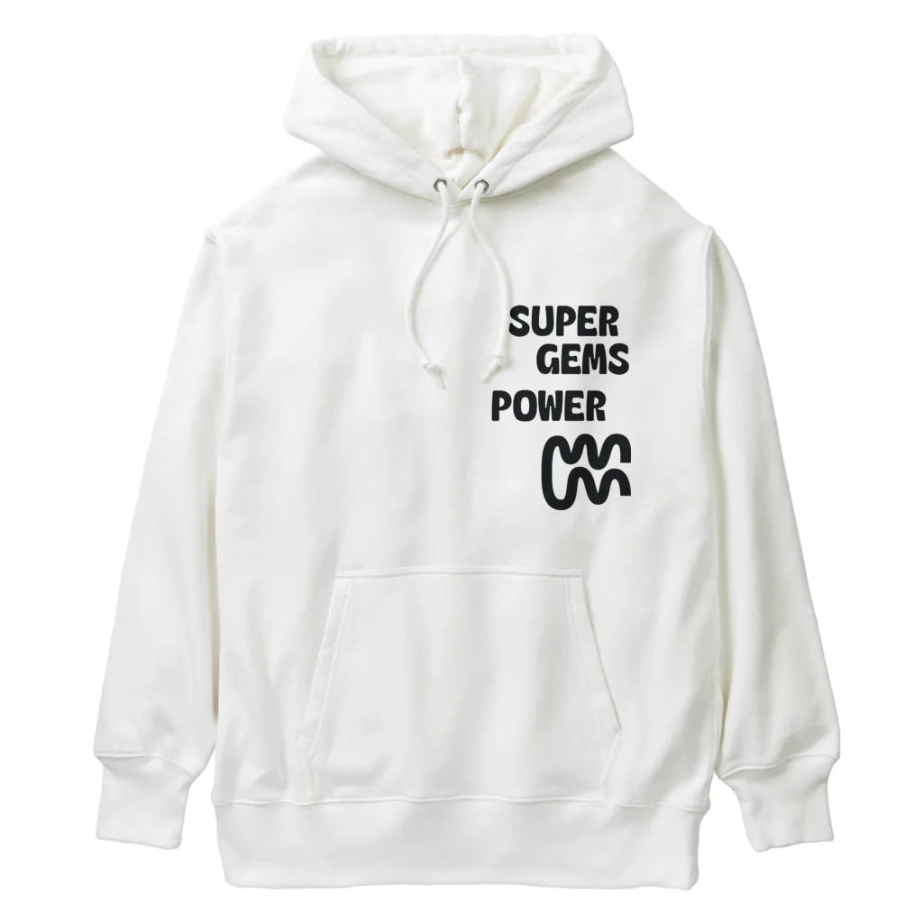 Parallel Imaginary Gift ShopのSUPER GEMS POWER Heavyweight Hoodie