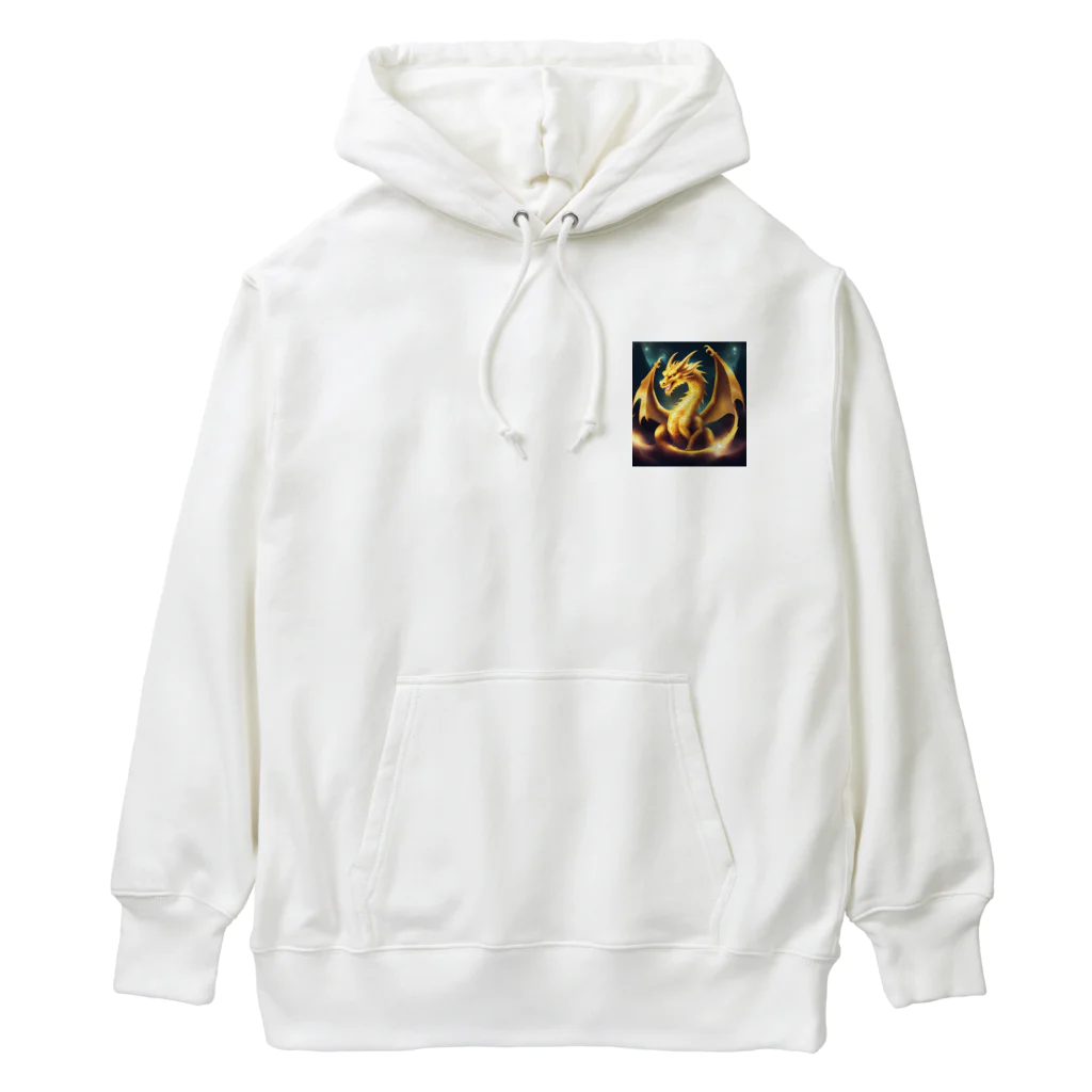 SUZURIの神々しいドラゴン Heavyweight Hoodie