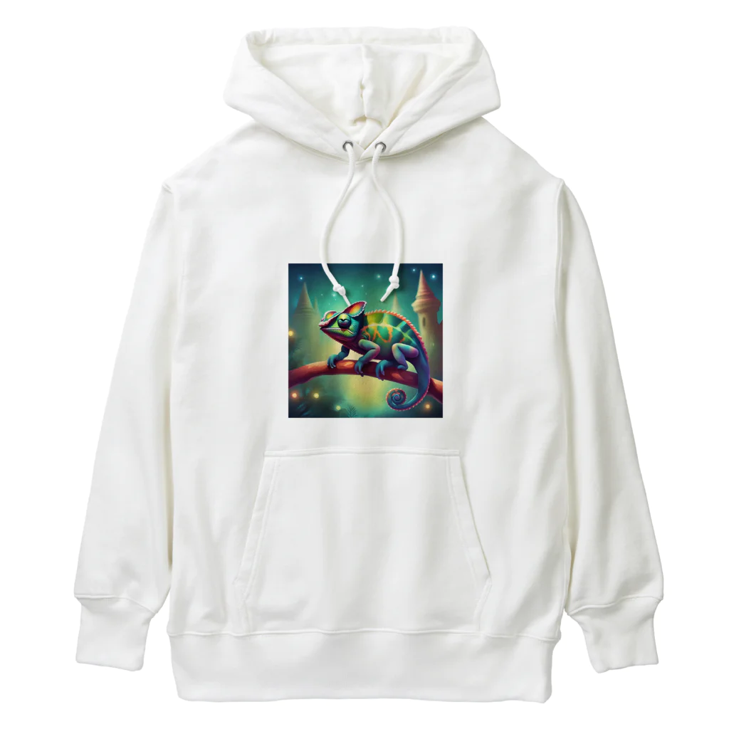 SUZURIの幻想的なカメレオン Heavyweight Hoodie