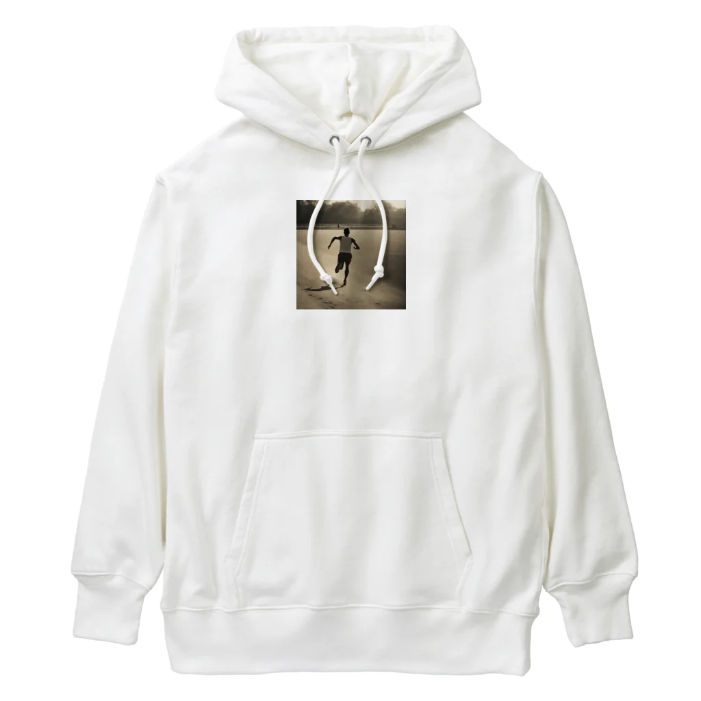 gjrc2006の目標に向かってダッシュ Heavyweight Hoodie