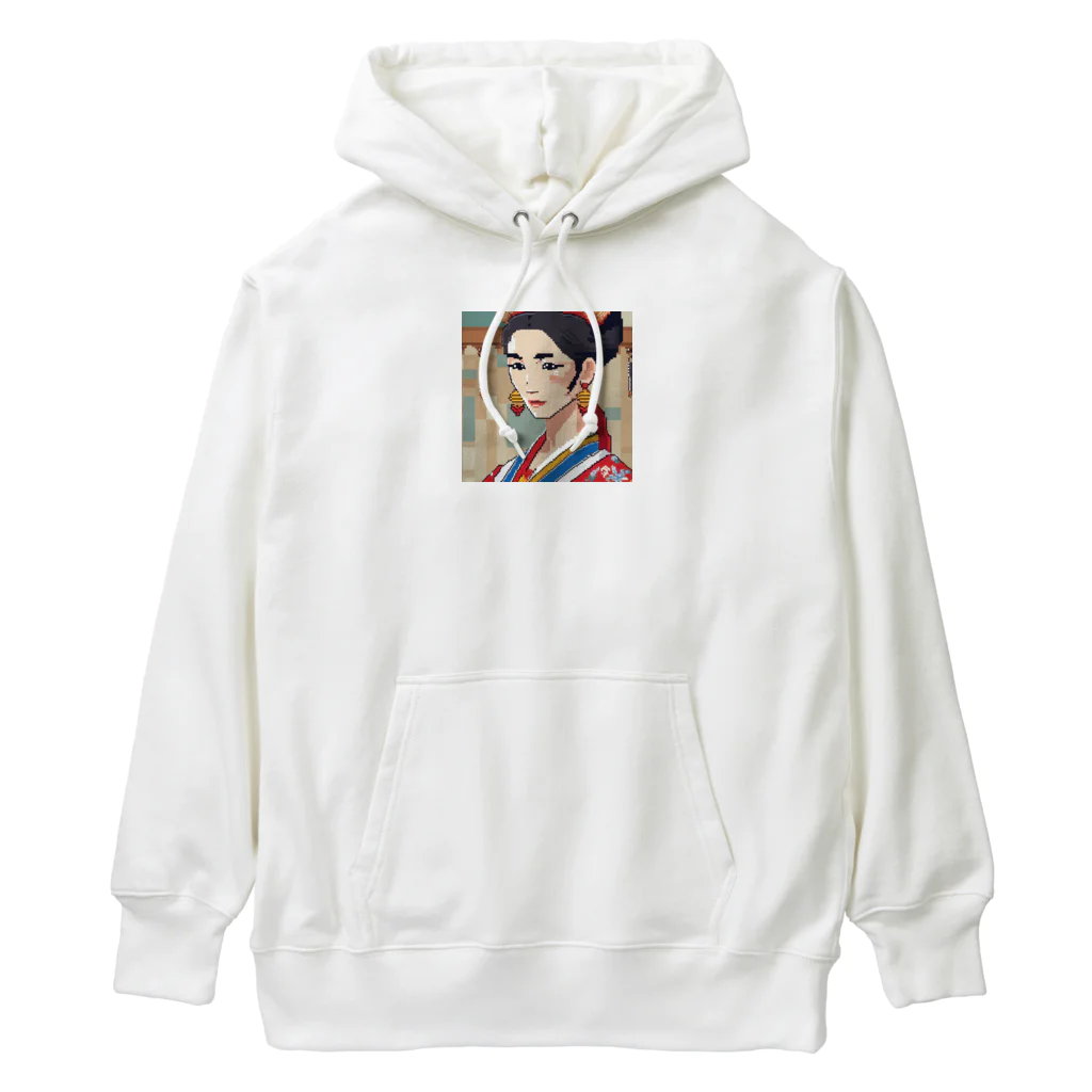 クロスクリエイティブの琉球伝説の美女 Heavyweight Hoodie