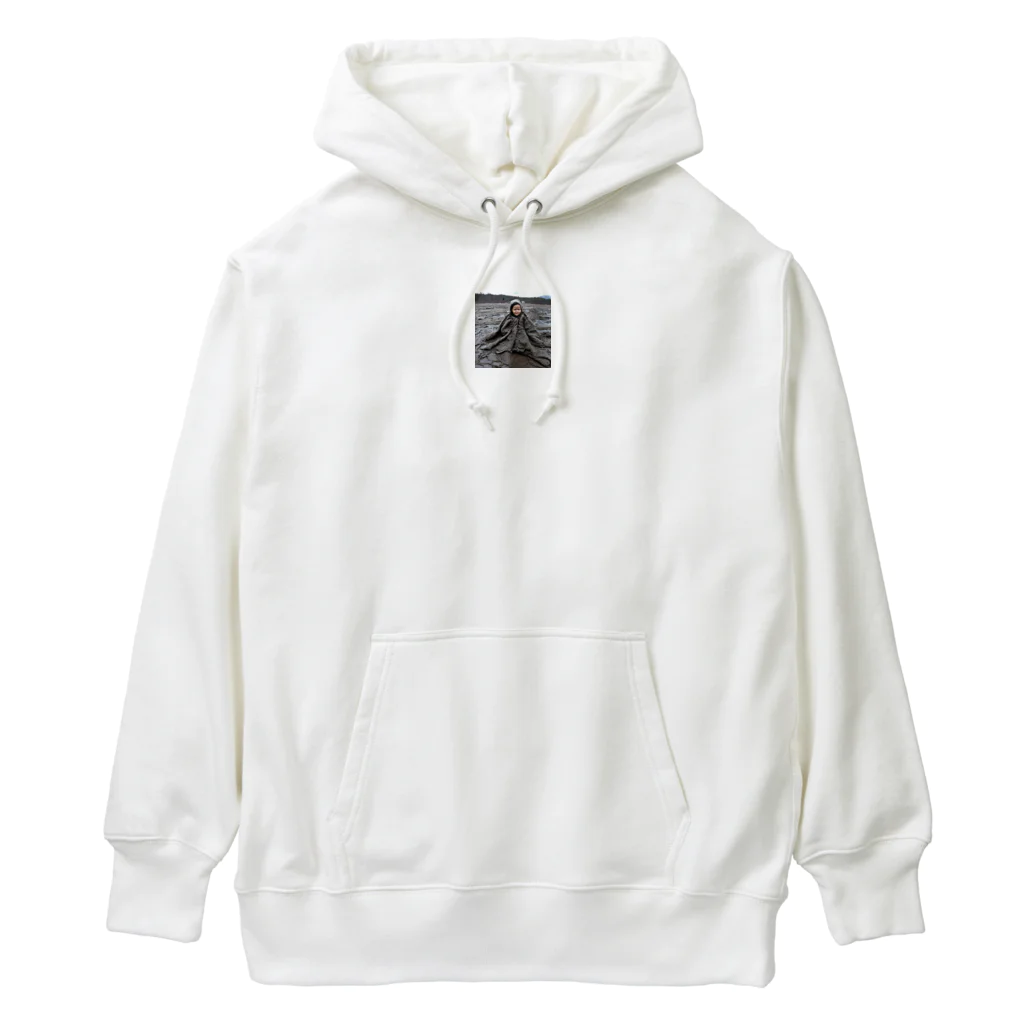 gabliel.の泥遊びをする子ども Heavyweight Hoodie