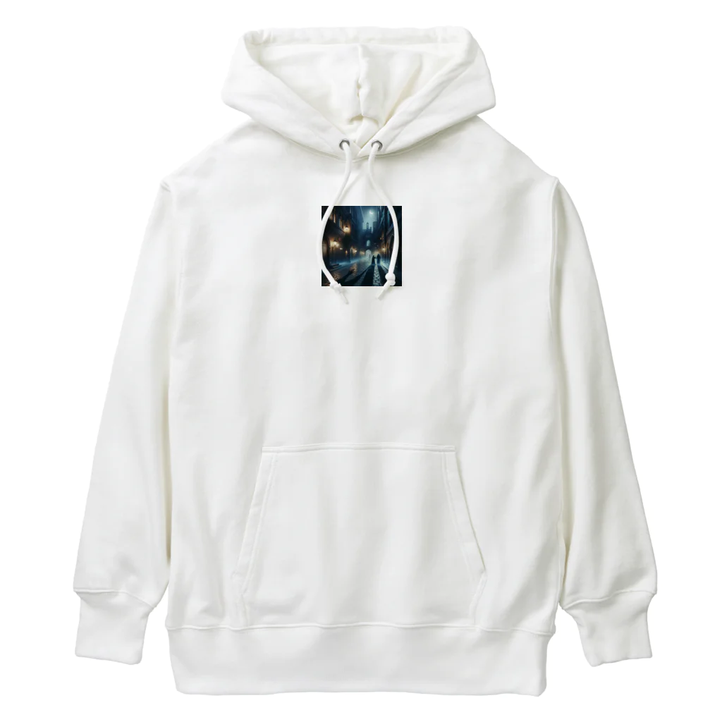 たろすけの「影の中のウィスパー」 Heavyweight Hoodie