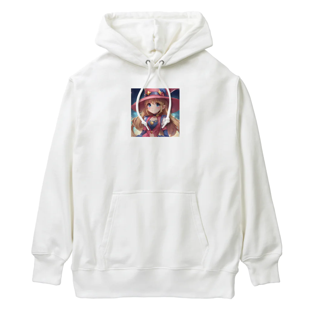 魔法使いギルドの魔法使いギルド　少女 Heavyweight Hoodie