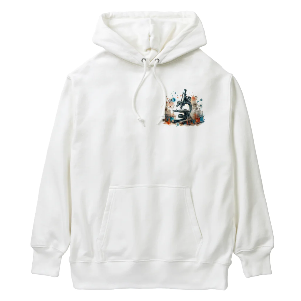 science closet（科学×ファッション）の顕微鏡　~ミクロの世界~ Heavyweight Hoodie