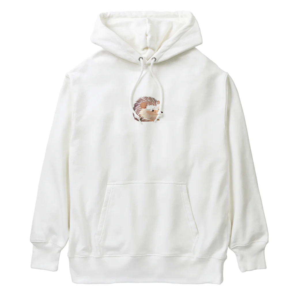 ai美女ショップのちっちゃなﾊﾘﾈｽﾞﾐ🦔ホグオ Heavyweight Hoodie