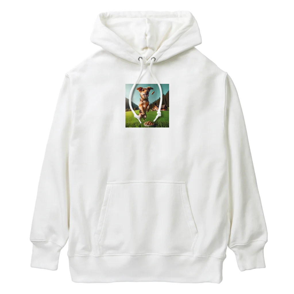 Kai🐚のジャンプ犬 Heavyweight Hoodie