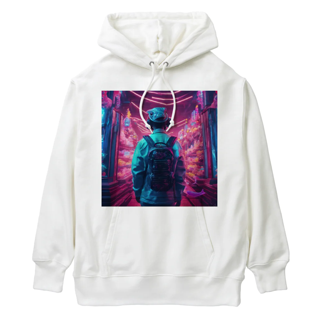 Cyberpunker311のネオトイショップ Heavyweight Hoodie