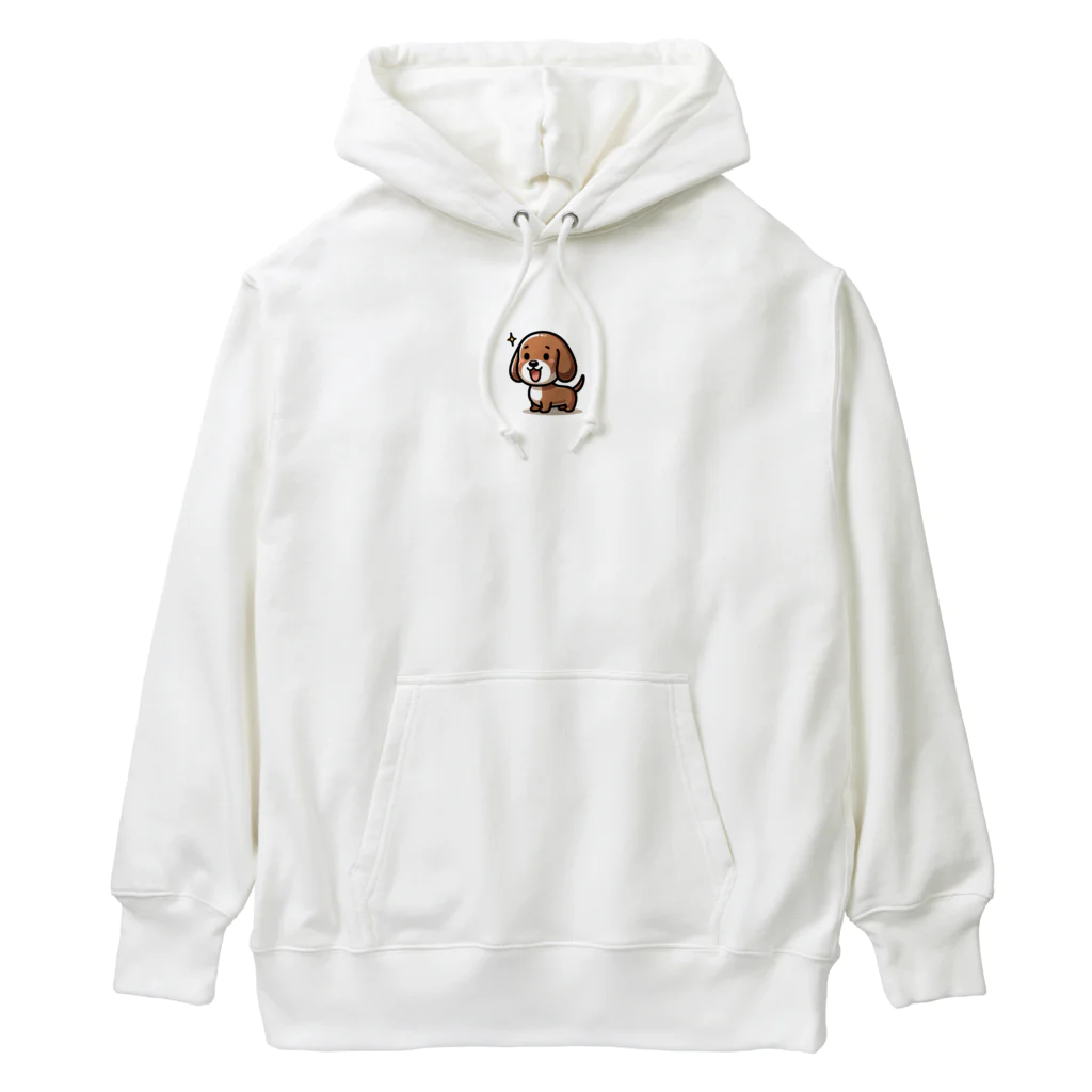 漫画風Tシャツのぶらうんふんど Heavyweight Hoodie