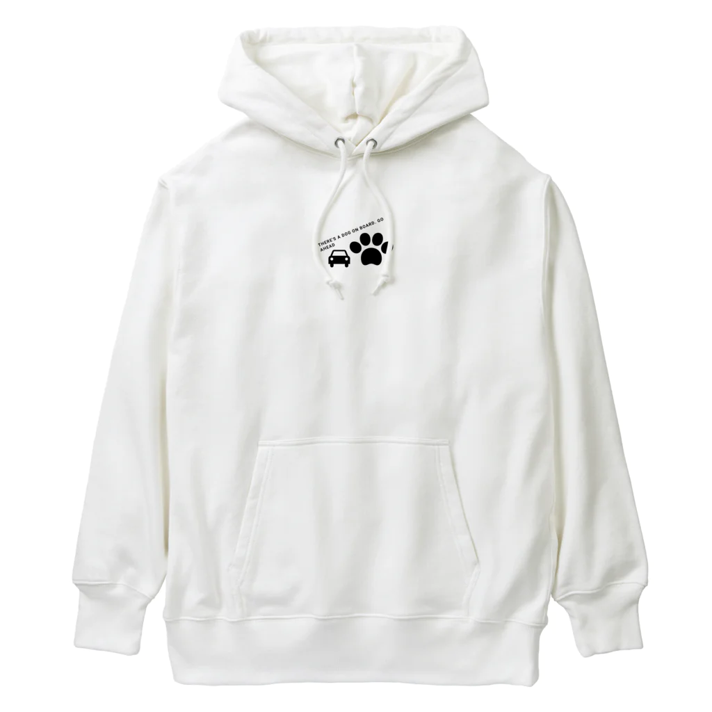 KaiKauWeLa_jiruのdog on board Heavyweight Hoodie