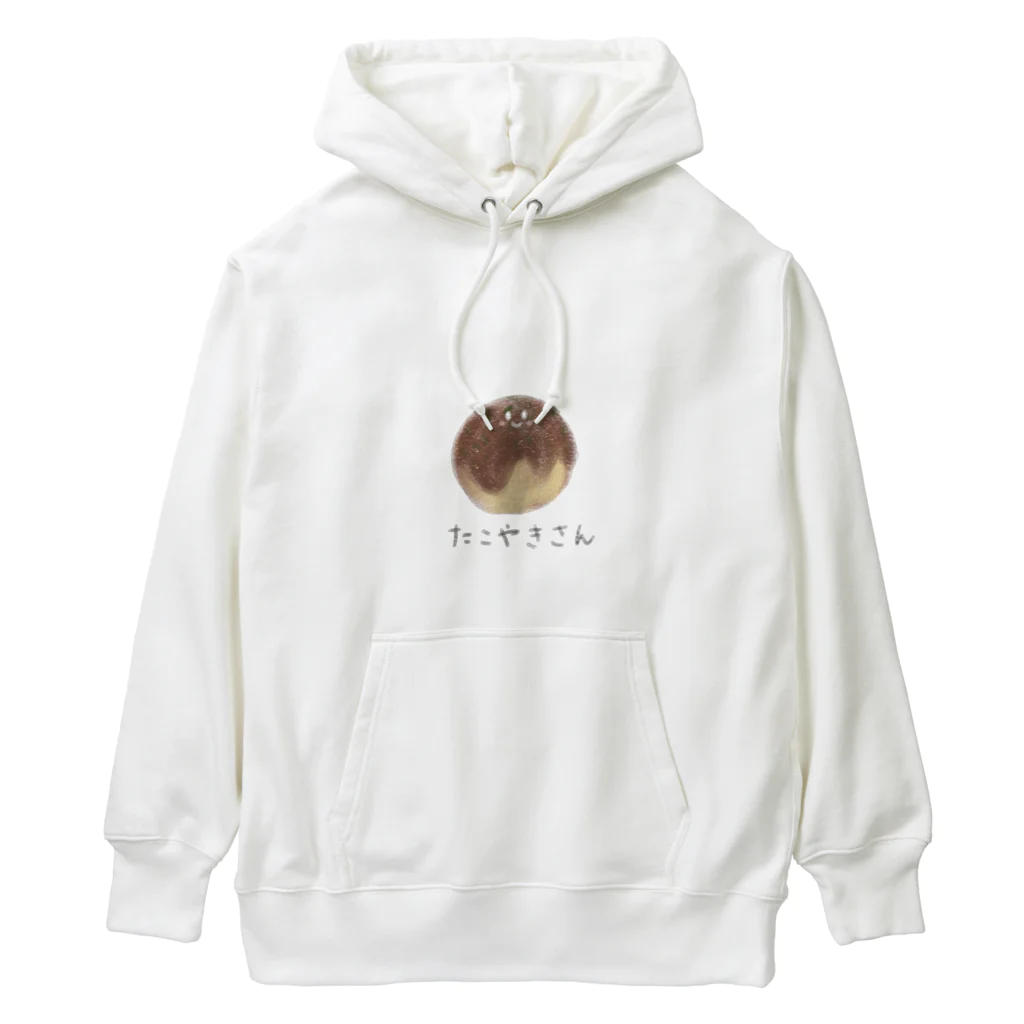 Sky_fumiのたこやきさんのやさしいTシャツたち Heavyweight Hoodie