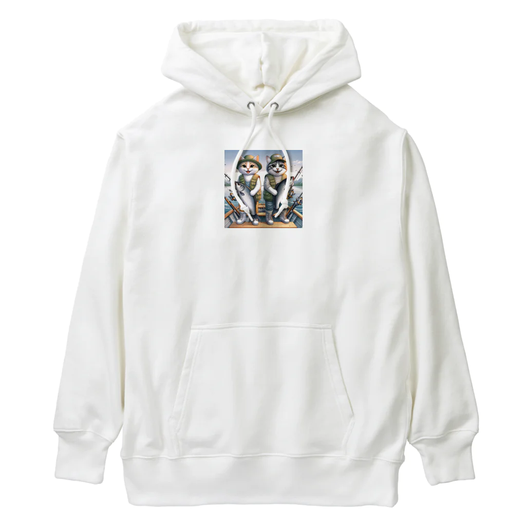 nekofishingのnekofishing仲良し Heavyweight Hoodie