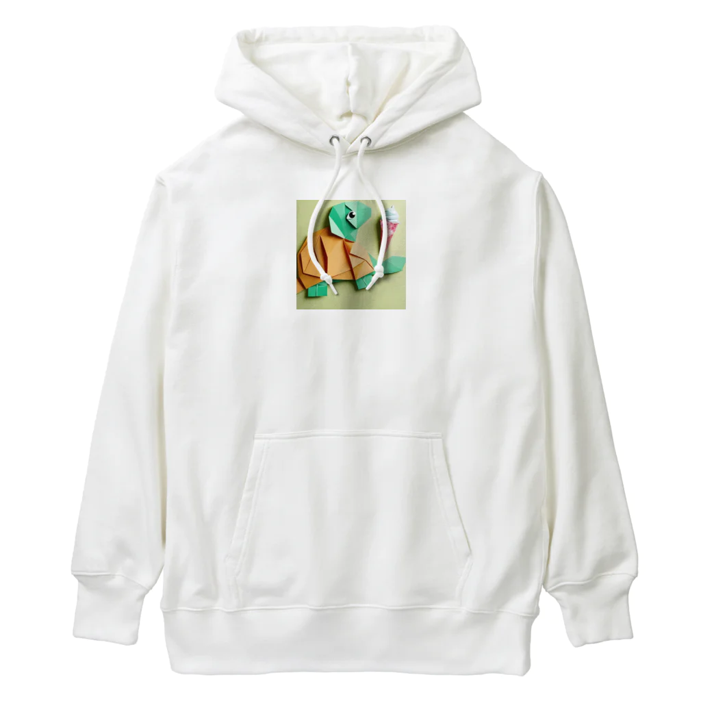 yumiceのice meets オリガミカメ Heavyweight Hoodie