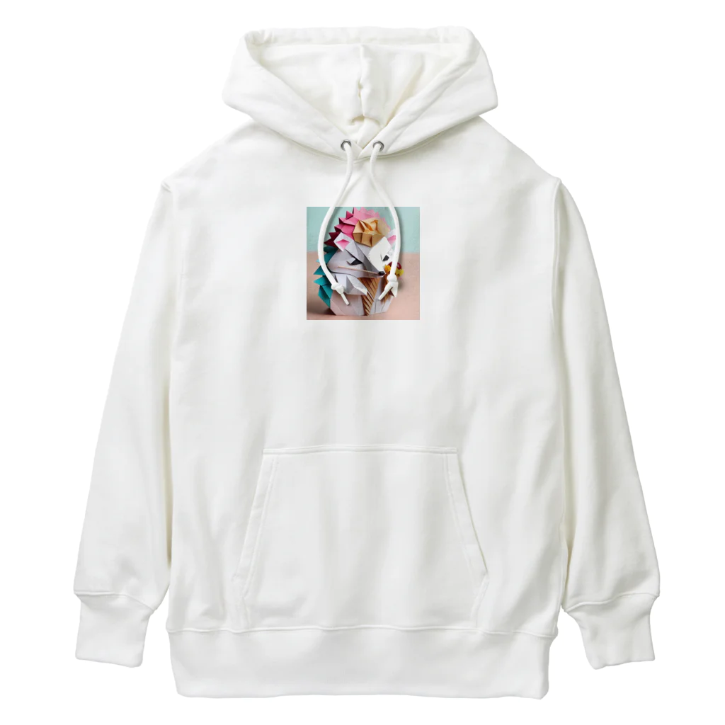 yumiceのice meets オリガミハリネズミ Heavyweight Hoodie