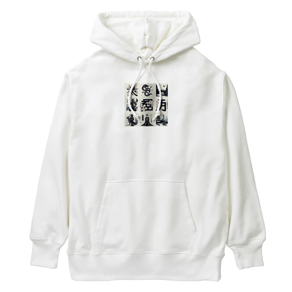 hanaKのKANJI japan Heavyweight Hoodie