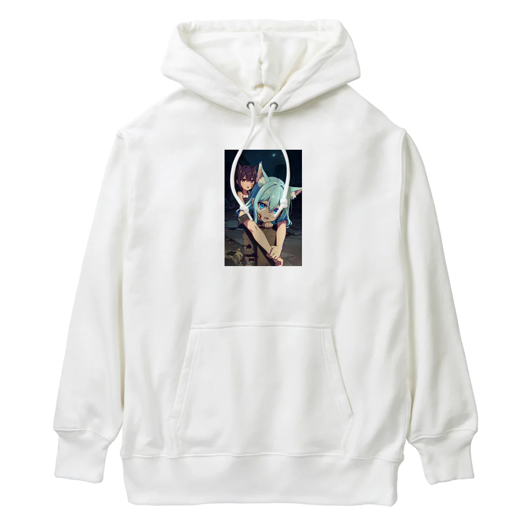 ほっこりアニメマートのゾンビィ～8 Heavyweight Hoodie