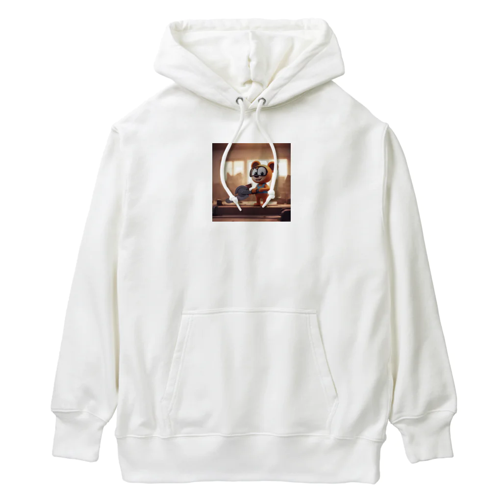 DeeeeDののこぎりのキャラクター Heavyweight Hoodie