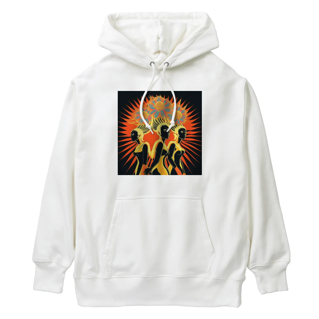 Giger_Styleの未来のくノ一 Heavyweight Hoodie