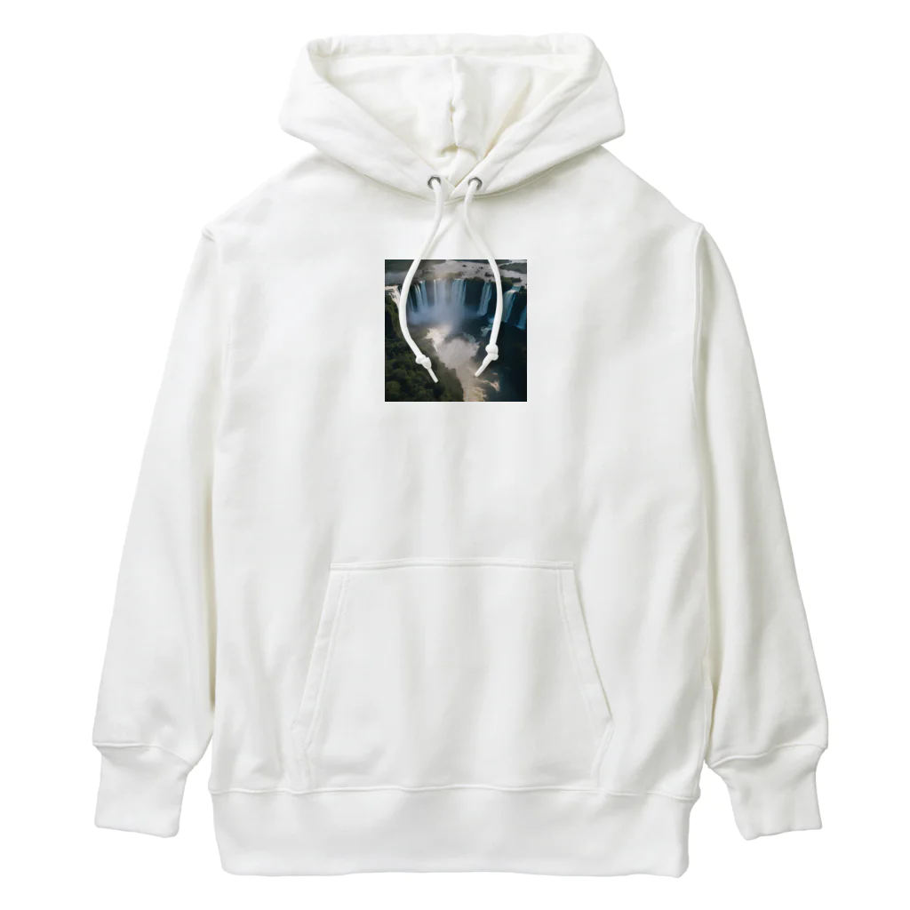 metametamonnのアルゼンチンのイグアスの滝 Heavyweight Hoodie