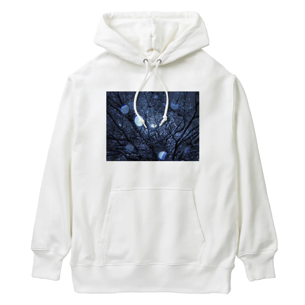 わらしゃんどのある雪の日 Heavyweight Hoodie