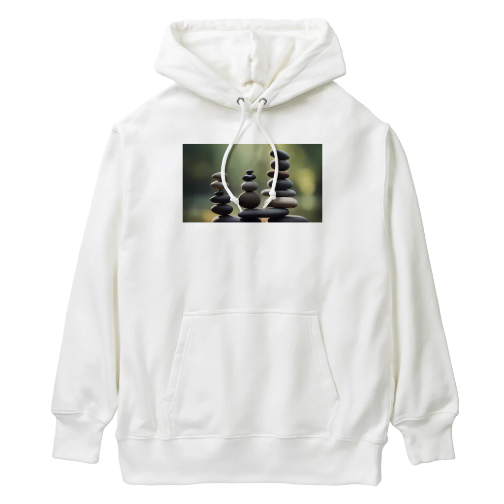 ゆったりまったり屋の石を積む Heavyweight Hoodie