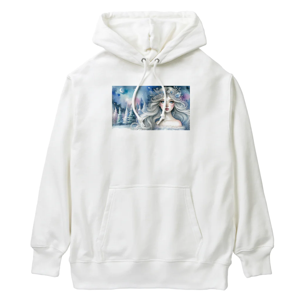 ZUCCOの氷の精霊と夜の森の秘密 Heavyweight Hoodie