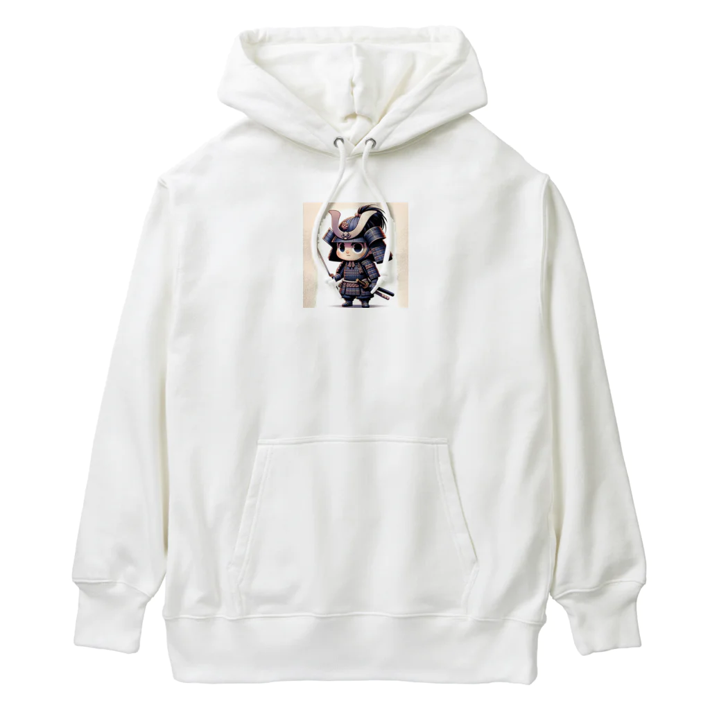 戦国時代マニアのデフォルメ島津義弘君 Heavyweight Hoodie