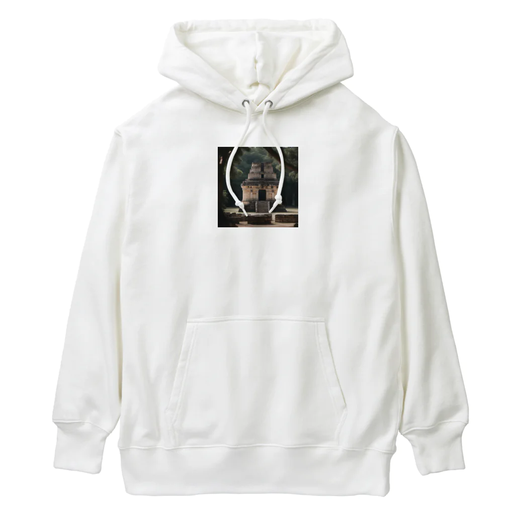 metametamonnのメキシコのチチェン・イッツァ遺跡 Heavyweight Hoodie