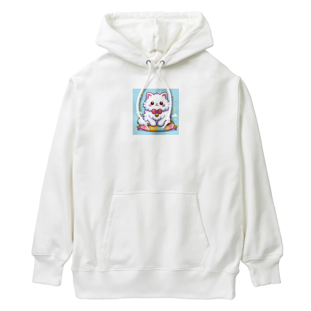 Tomo-Shopのゆるかわキャット Heavyweight Hoodie