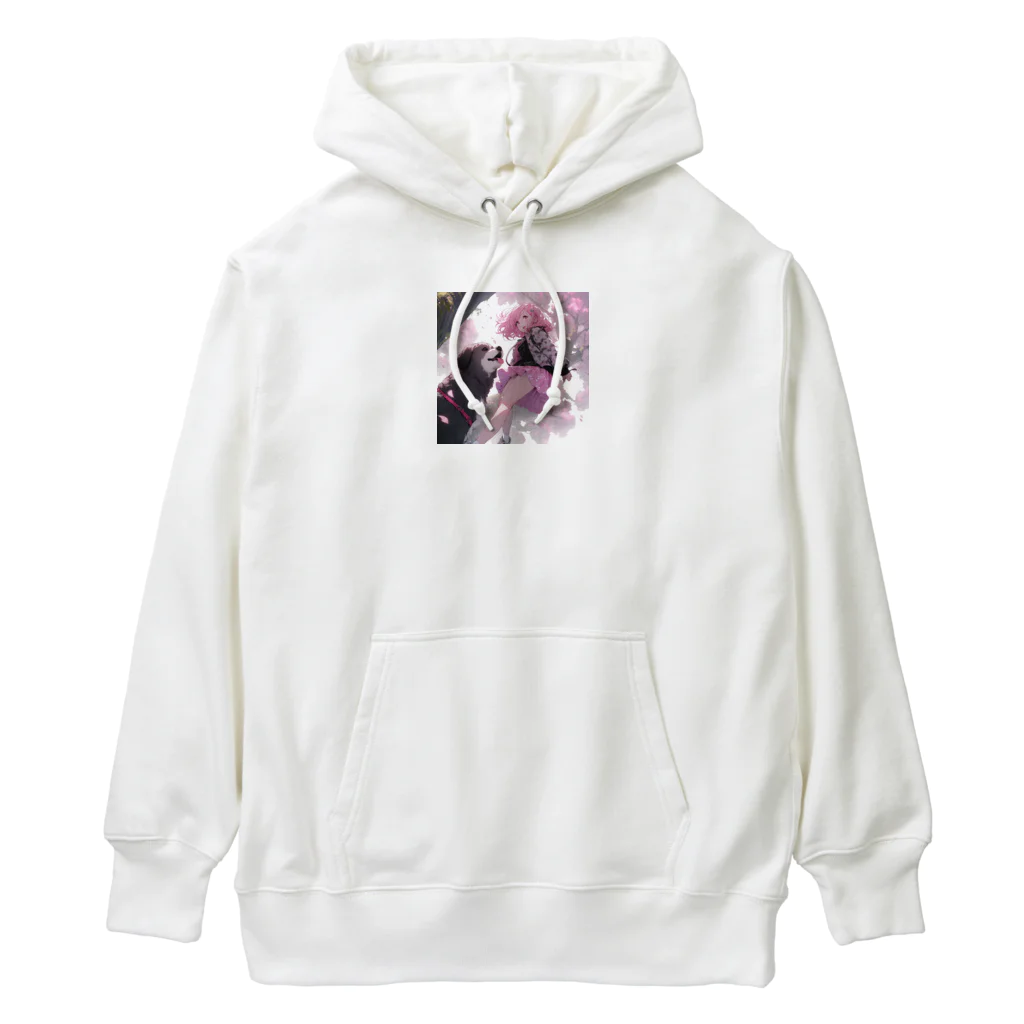 ぶーたんの公園の友情 Heavyweight Hoodie