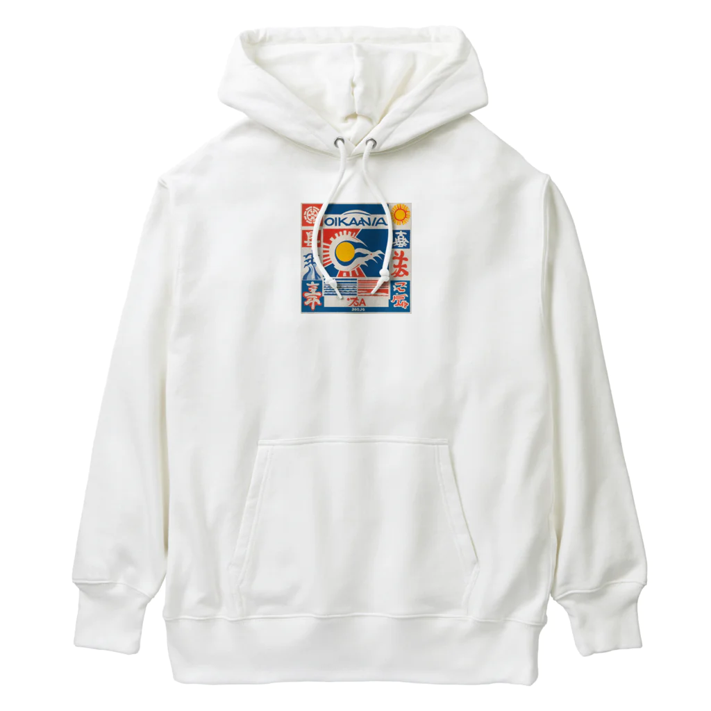 kaiminsapoの沖縄　琉球ティーダロゴ Heavyweight Hoodie